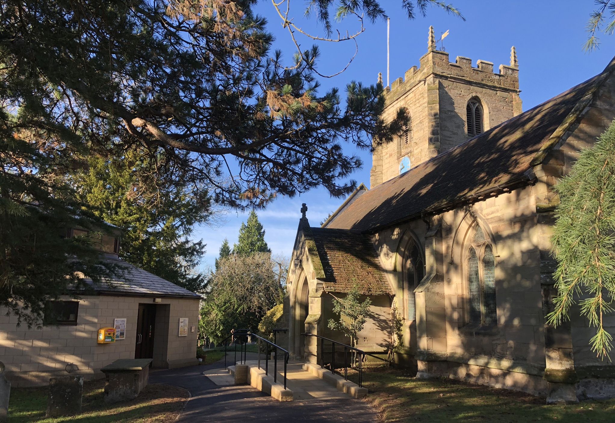 Octagon and porch